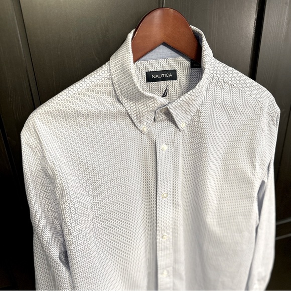 Nautica Other - Nautica Men’s Dress Shirt. Large: 16 1/2; 34/35. Like New!